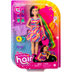 Lalka Barbie Totally Hair Serca